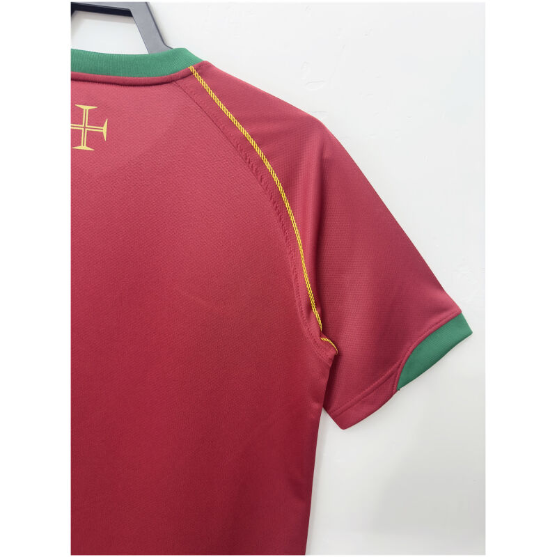 Mens Portugal Retro Home Jersey 2006