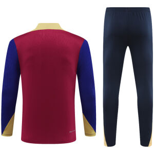 Mens Barcelona Training Suit Red 2024/25