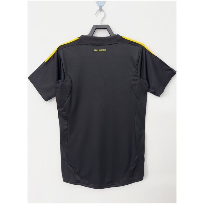 Herren Real Madrid Retro Torwart Schwarz Trikot 2011/12