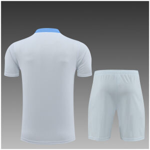 Kids Tottenham Hotspur Short Training Suit Light Grey 2024/25