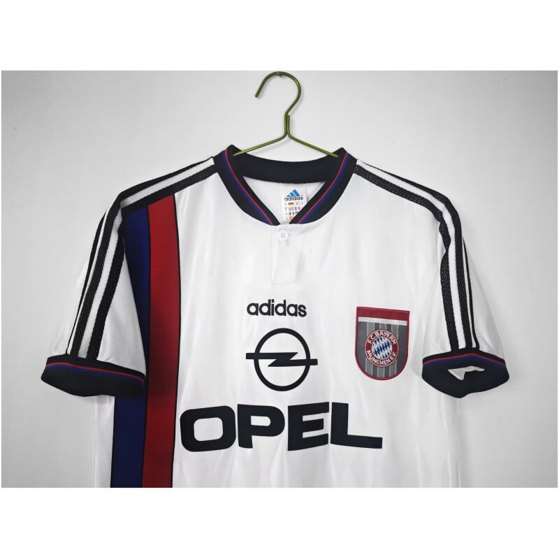 Mens Bayern Munich Retro Away Jersey 1996/98