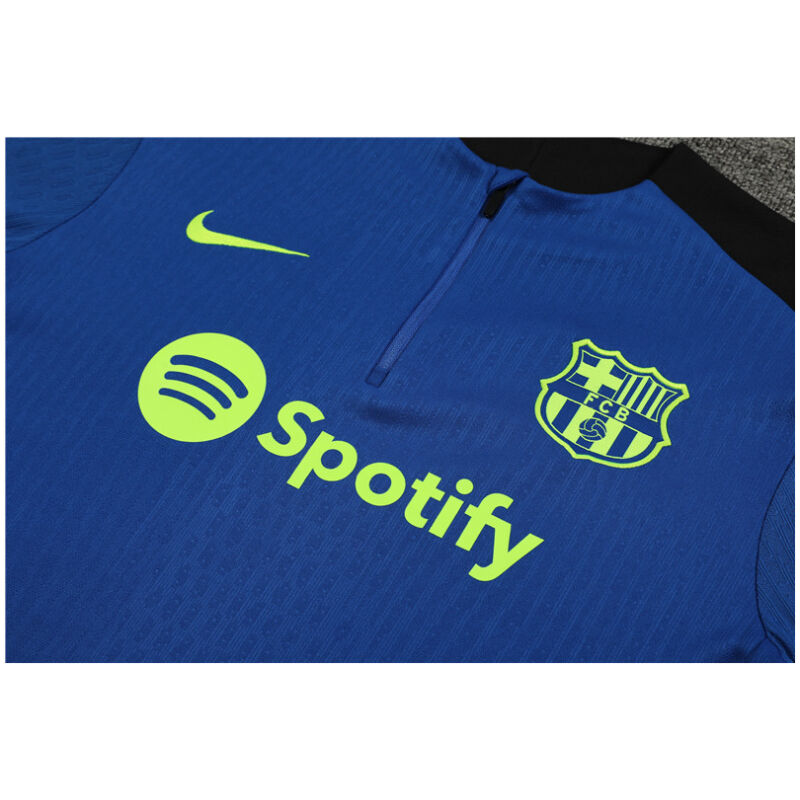 Mens Barcelona Training Suit Blue 2024/25