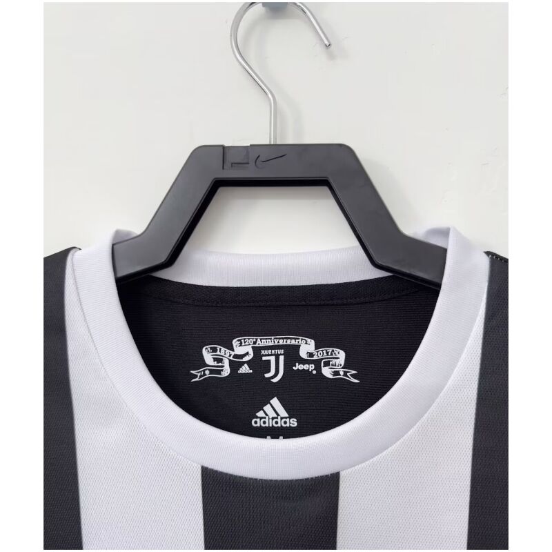 Mens Juventus Retro 120th Anniversary Jersey