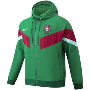 Mens Portugal All Weather Windrunner Jacket Green 2024