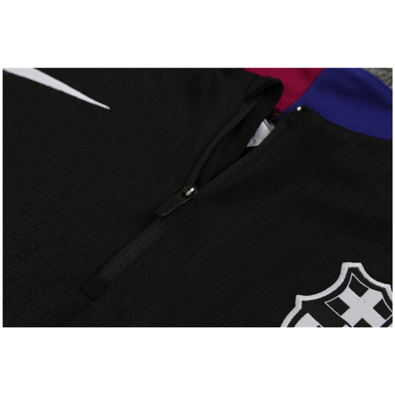 Mens Barcelona Training Suit Black 2024/25