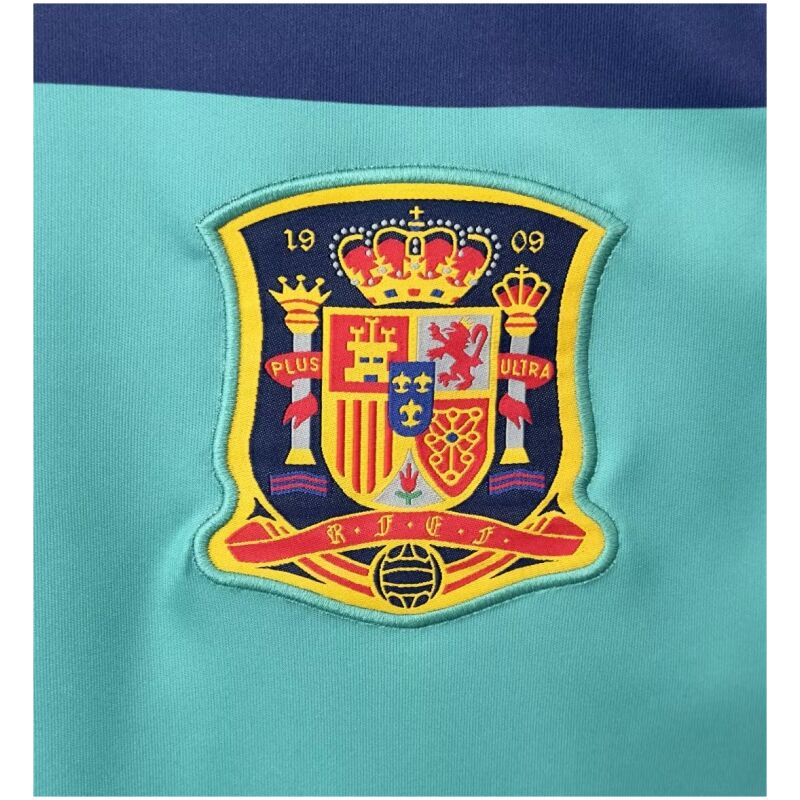 Mens Spain Retro Goalkeeper Green Jersey 2010