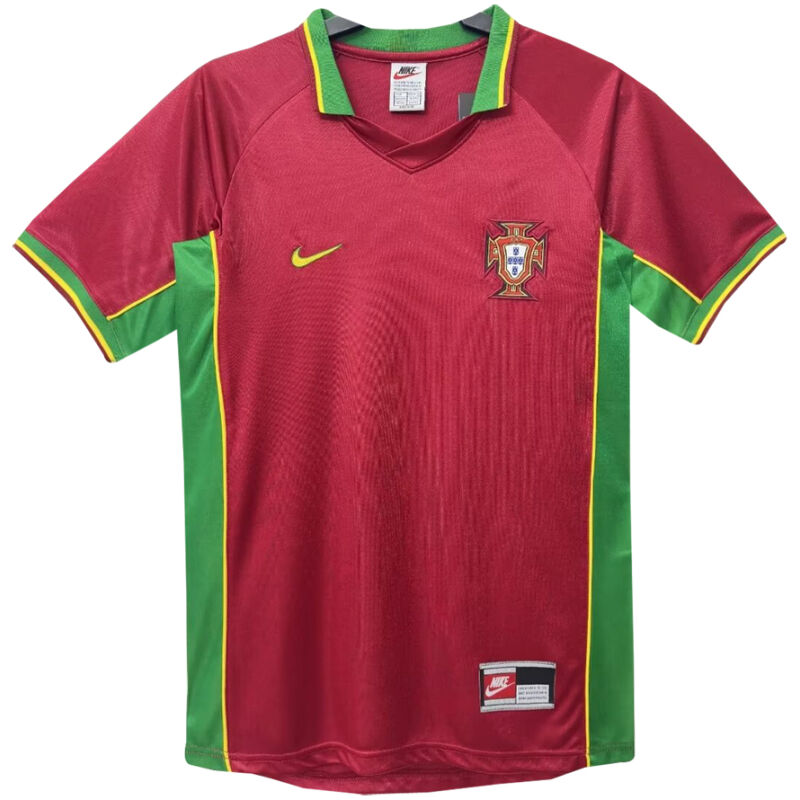 Mens Portugal Retro Home Jersey 1998