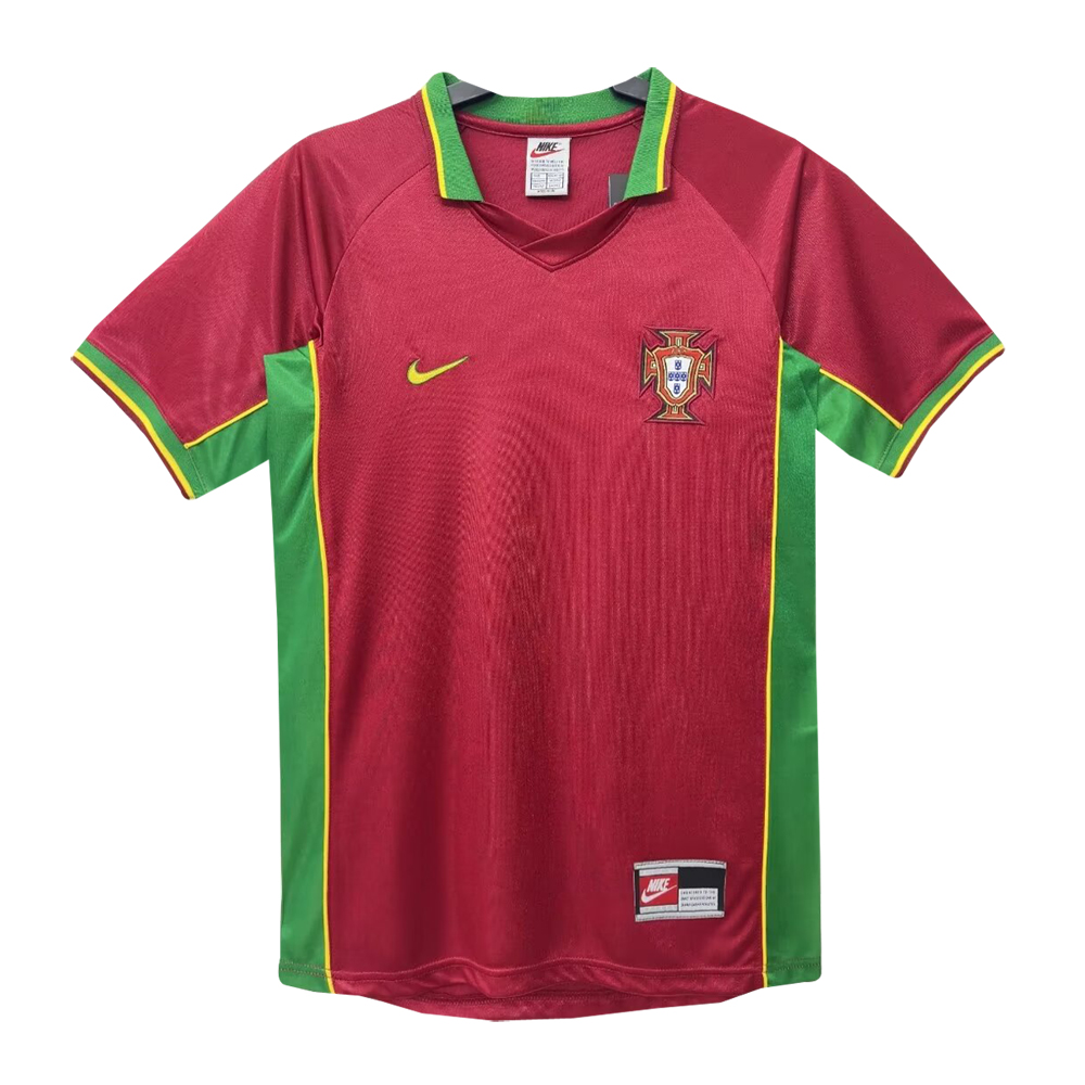 Mens Portugal Retro Home Jersey 1998