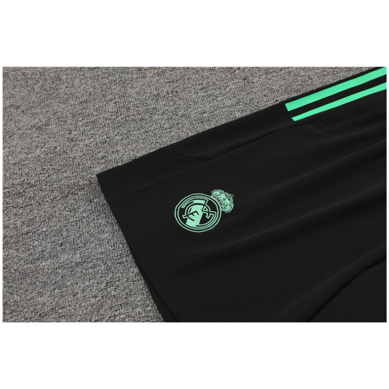 Mens Real Madrid Short Training Suit Green 2023/24