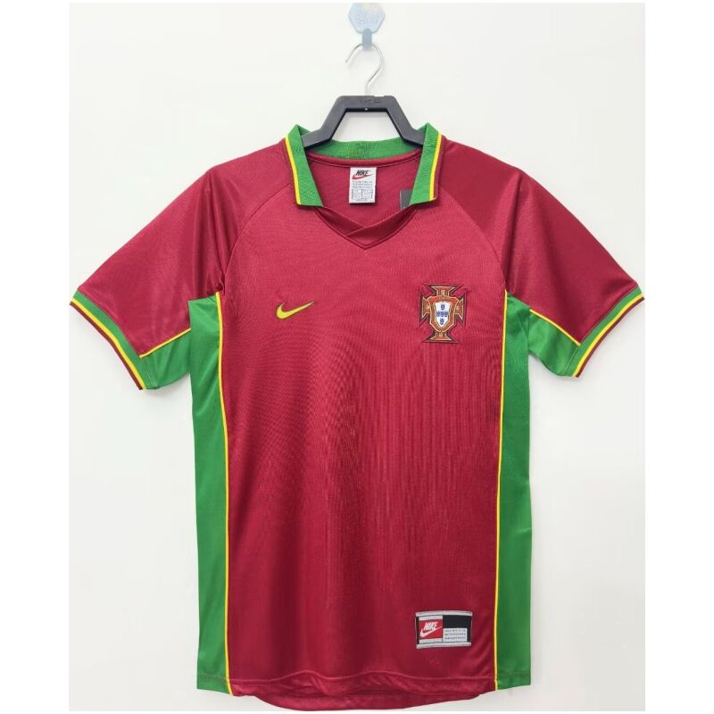 Mens Portugal Retro Home Jersey 1998