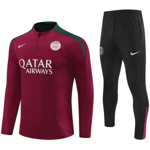 Mens PSG Training Suit Red 2024/25