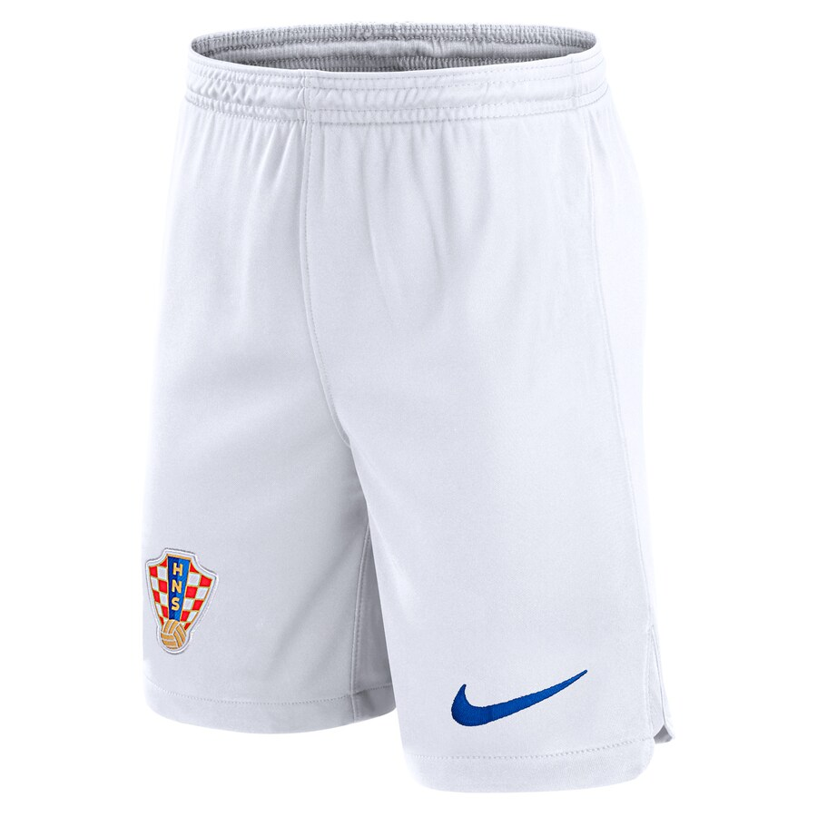 Mens Croatia Home Shorts 2024