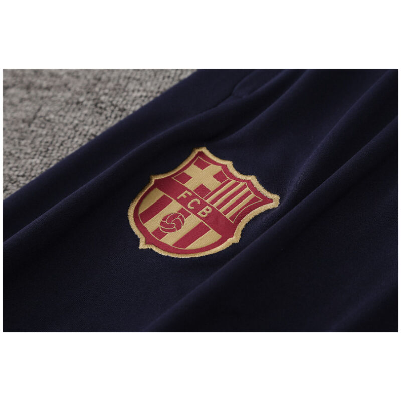 Mens Barcelona Training Suit Red – Blue 2024/25