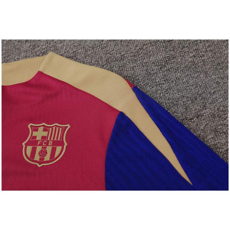 Mens Barcelona Training Suit Red 2024/25