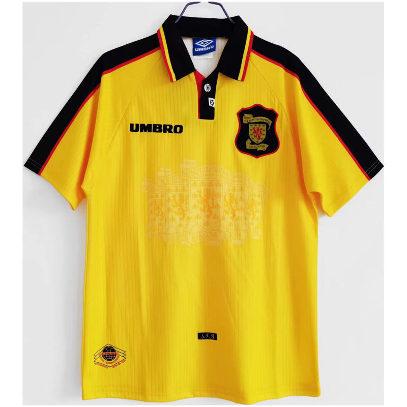 Mens Scotland Retro Away Jersey 1996/98