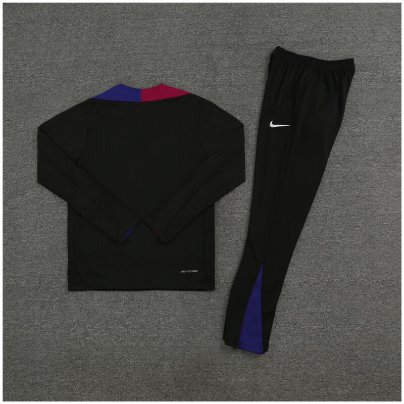 Kids Barcelona Training Suit Black 2024/25