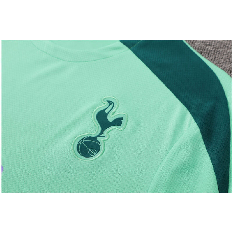 Mens Tottenham Hotspur Short Training Suit Light Green 2024/25