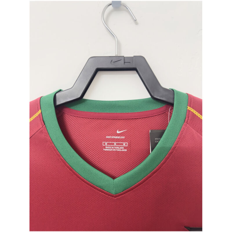 Mens Portugal Retro Home Jersey 2006