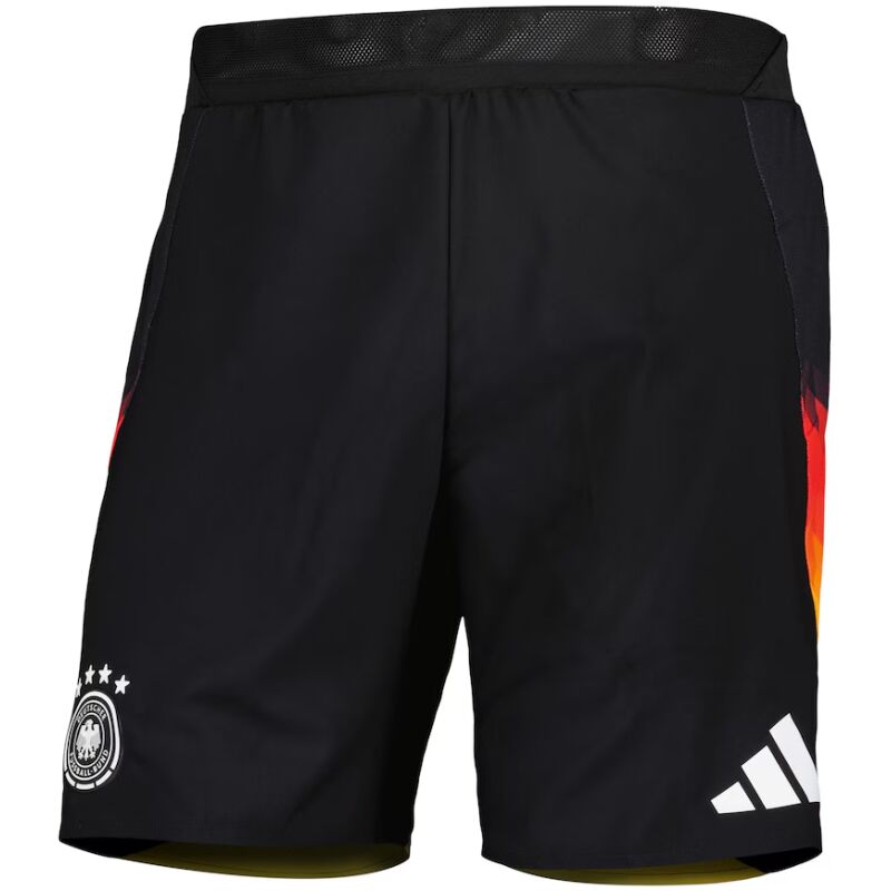 Mens Germany Home Black Shorts 2024