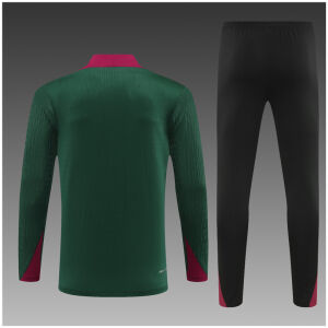 Kids PSG Training Suit Green 2024/25