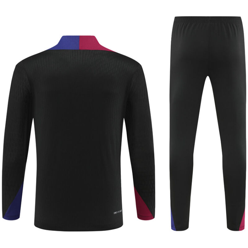 Mens Barcelona Training Suit Black 2024/25
