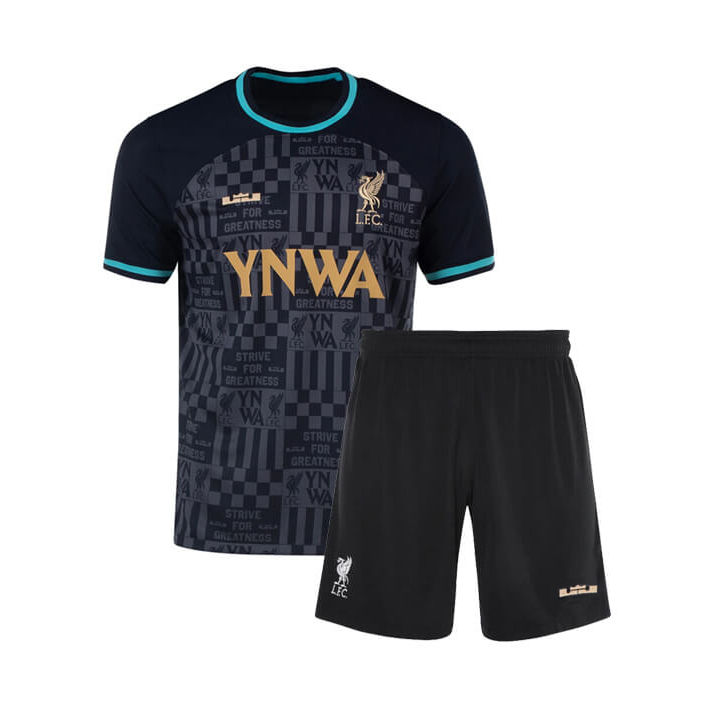 Kids Liverpool x James Black Jersey 2023/24