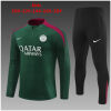 Kids PSG Training Suit Green 2024/25