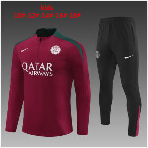 Kids PSG Training Suit Red 2024/25