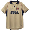 Mens Arsenal Retro Away Jersey  2001/02