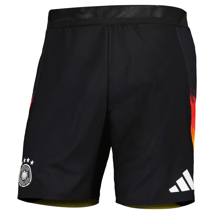 Mens Germany Home Black Shorts 2024