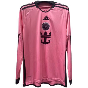 Mens Inter Miami C.F. Home Jersey Long Sleeve 2024/25