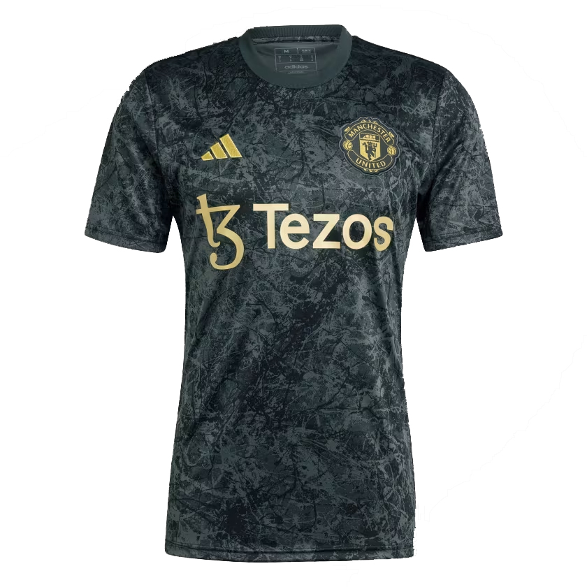 Mens Manchester United Stone Rose Pre-Match Jersey 2024