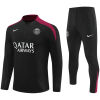 Mens PSG Training Suit Black 2024/25