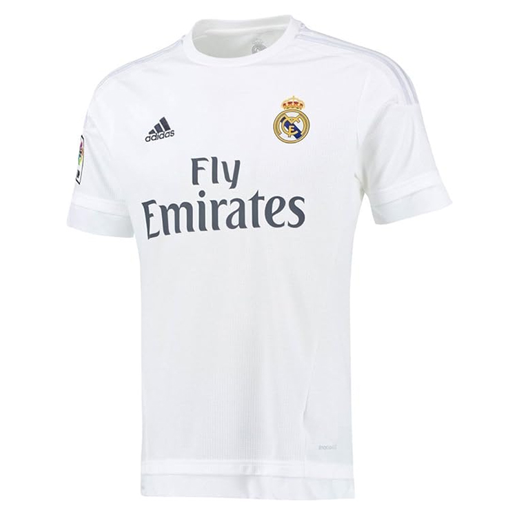 Mens Real Madrid Retro Home Jersey 2015/16