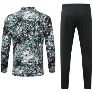 Mens Manchester United Training Suit Green-Black 2024/25