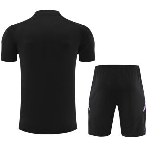 Mens Germany Short Training Suit Black 2024