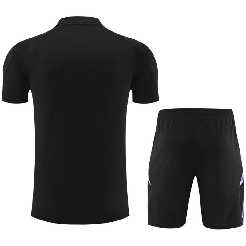 Mens Germany Short Training Suit Black 2024