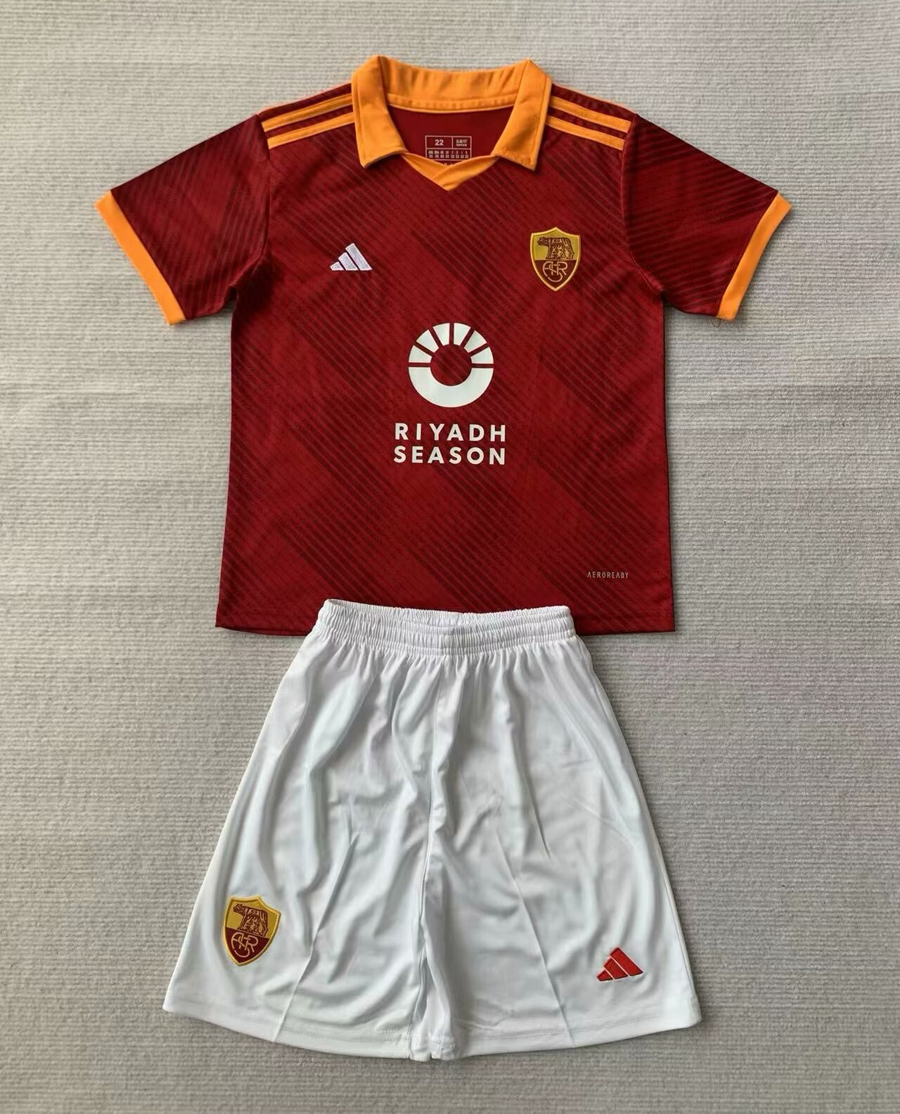 Kids Roma Fourth Jersey 2023/24