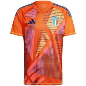 Mens Italy Goalkeeper Orange Jersey 2024