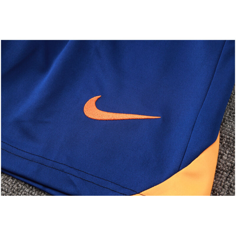 Mens Netherlands Short Training Suit Blue 2024