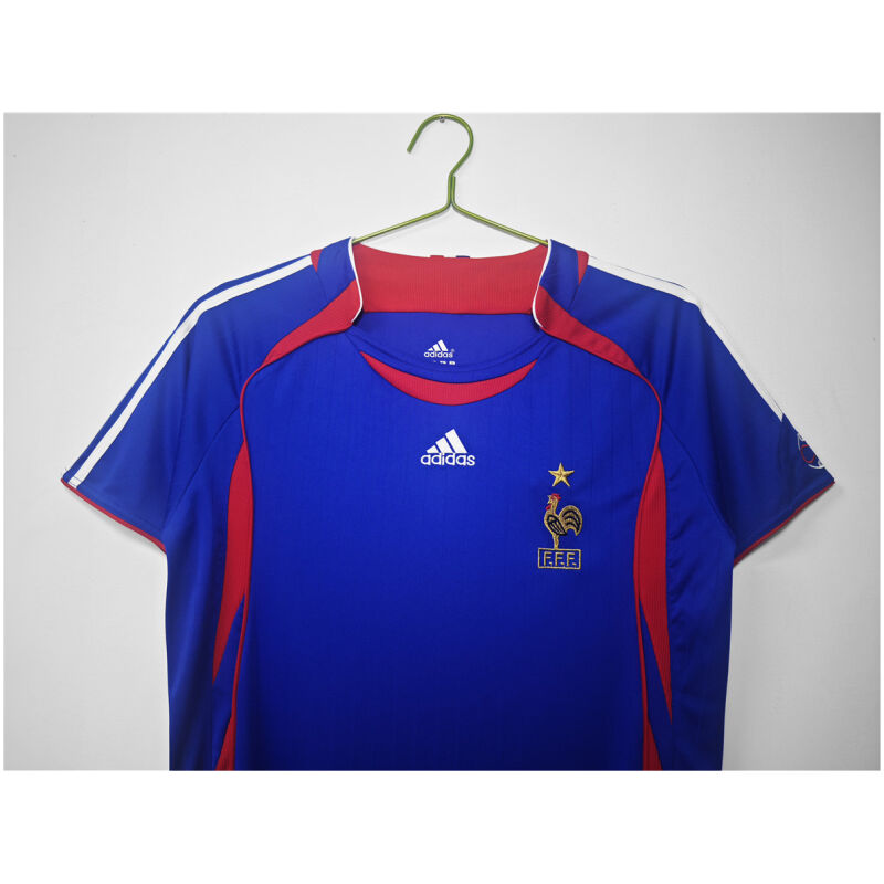 Mens France Home Retro Jersey 2006