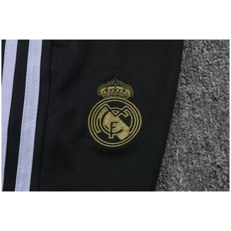 Mens Real Madrid Training Suit White-Gold 2024/25