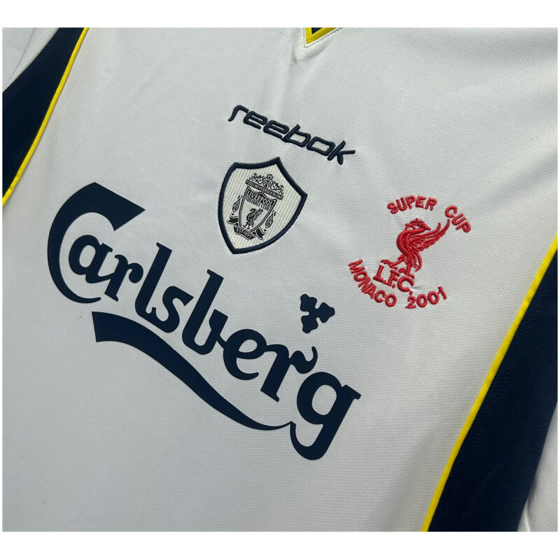 Mens Liverpool Retro Away Jersey 2001/02