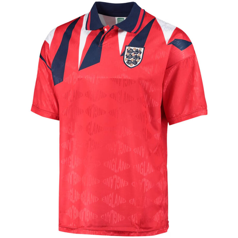 Mens England Retro Away Jersey 1990/92