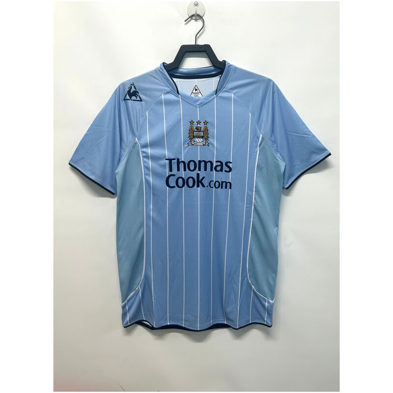 Mens Manchester City Retro Home Jersey 2007/08