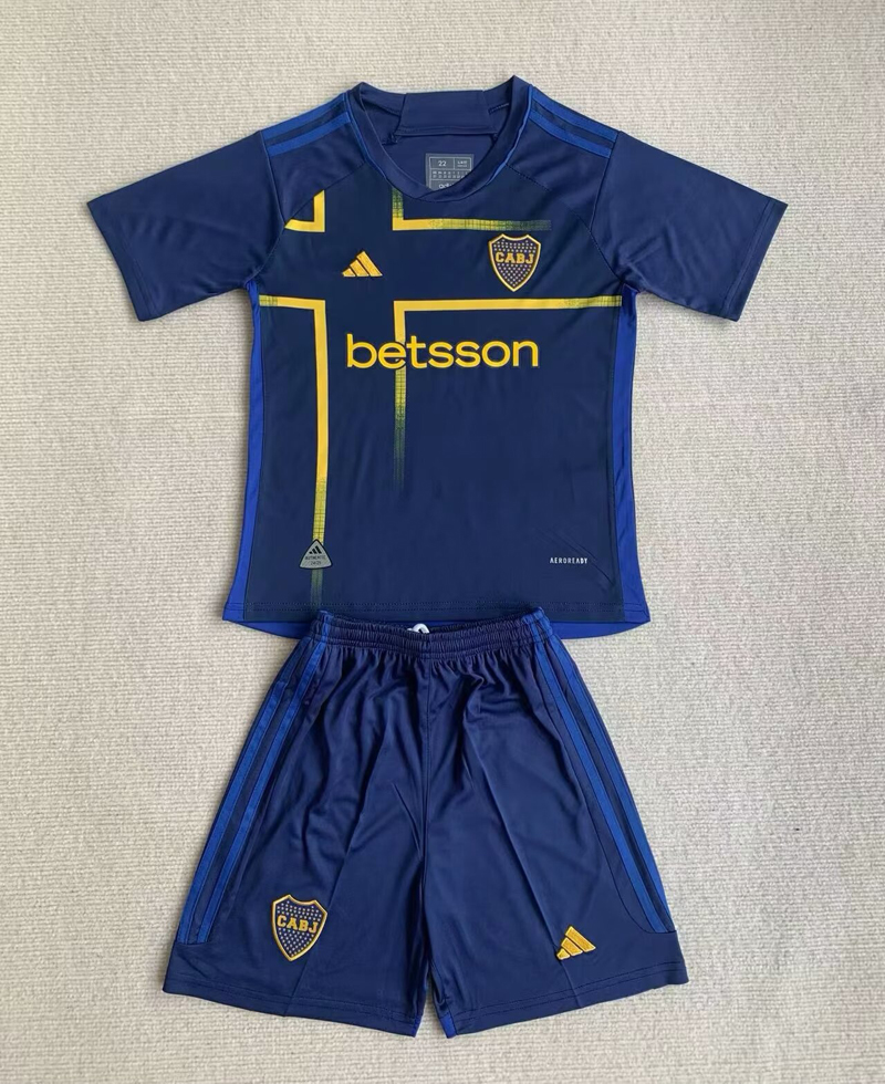 Kids Boca Juniors Third Jersey 2024/25