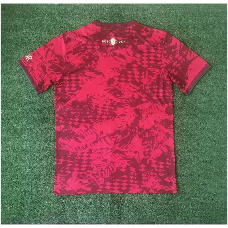 Herren Portugal Pre-Match Kurzes Training Rotes Trikot 2024
