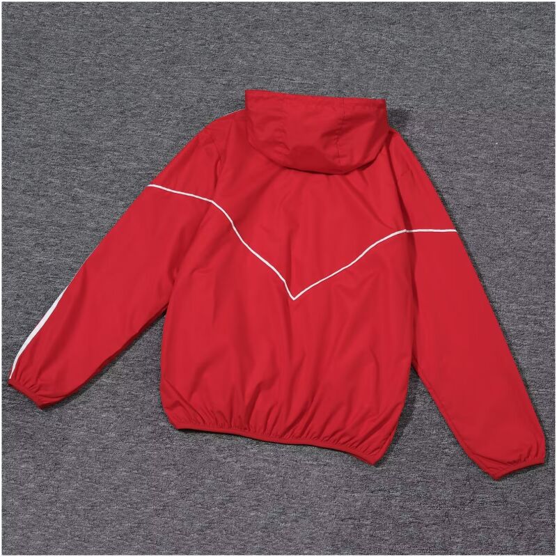 Mens Arsenal All Weather Windrunner Jacket Red 2024/25