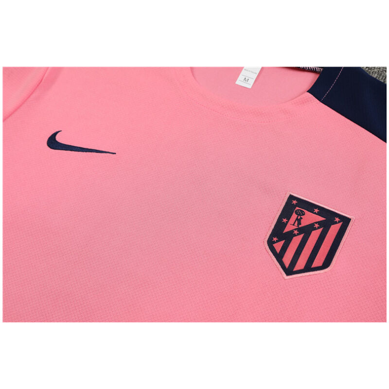 Mens Atletico Madrid Short Training Suit Pink 2024/25