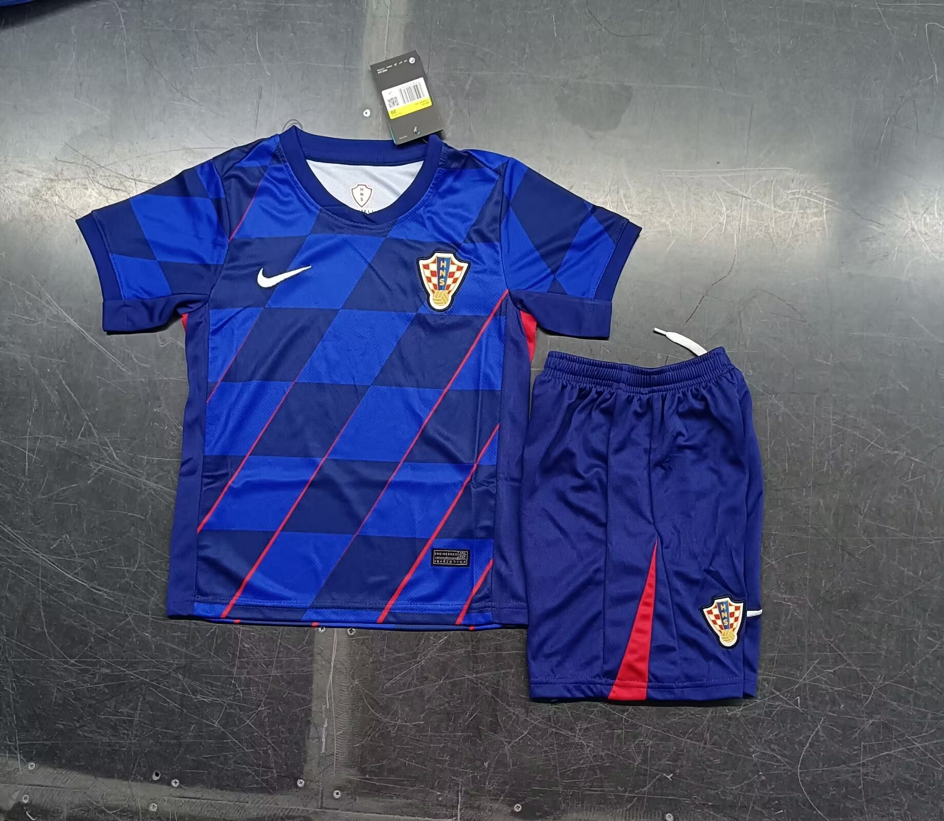 Kids Croatia Away Jersey 2024